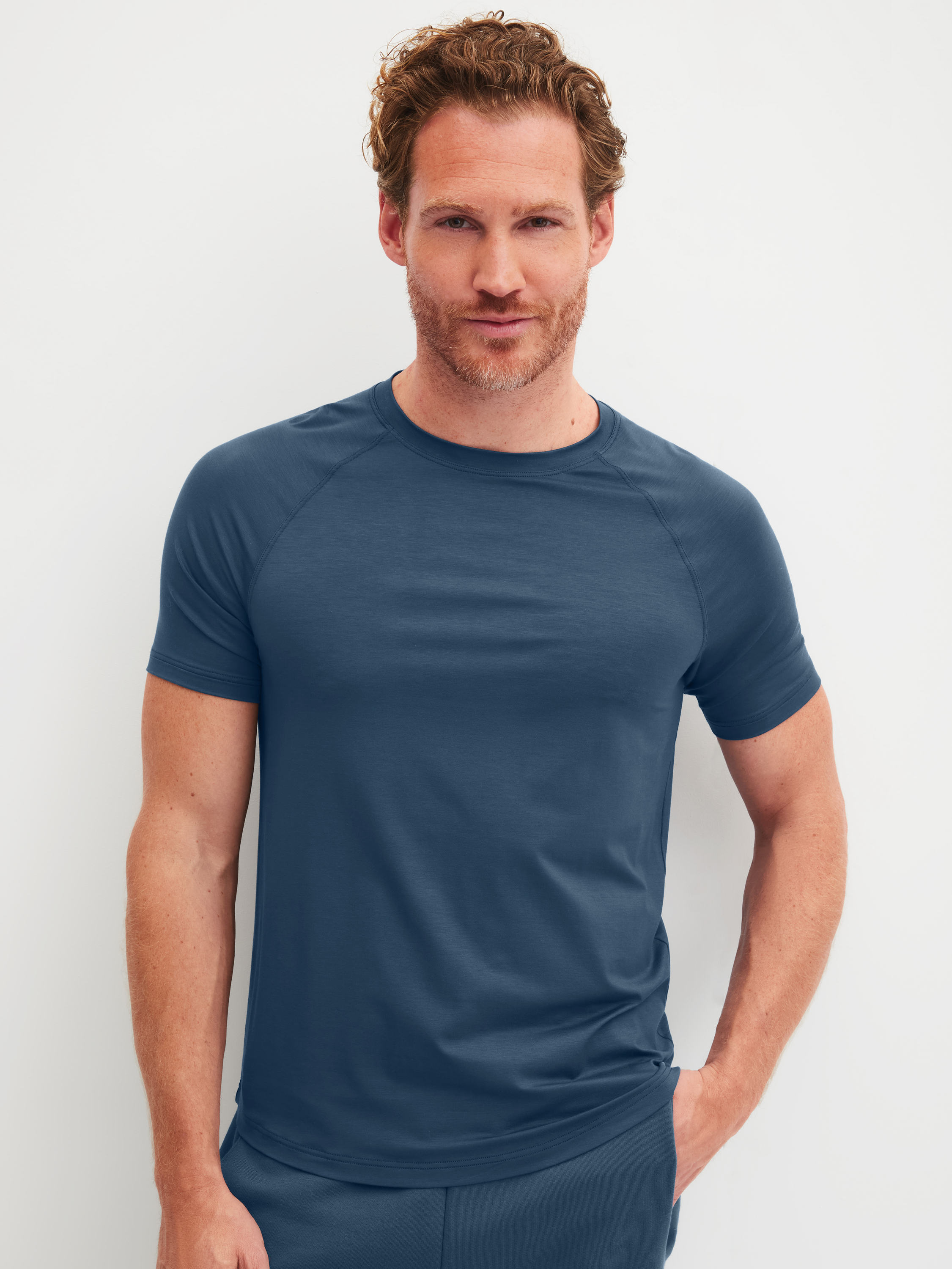 T-Shirt à manches courtes manches courtes Modal BALANCED DAY, CALIDA
