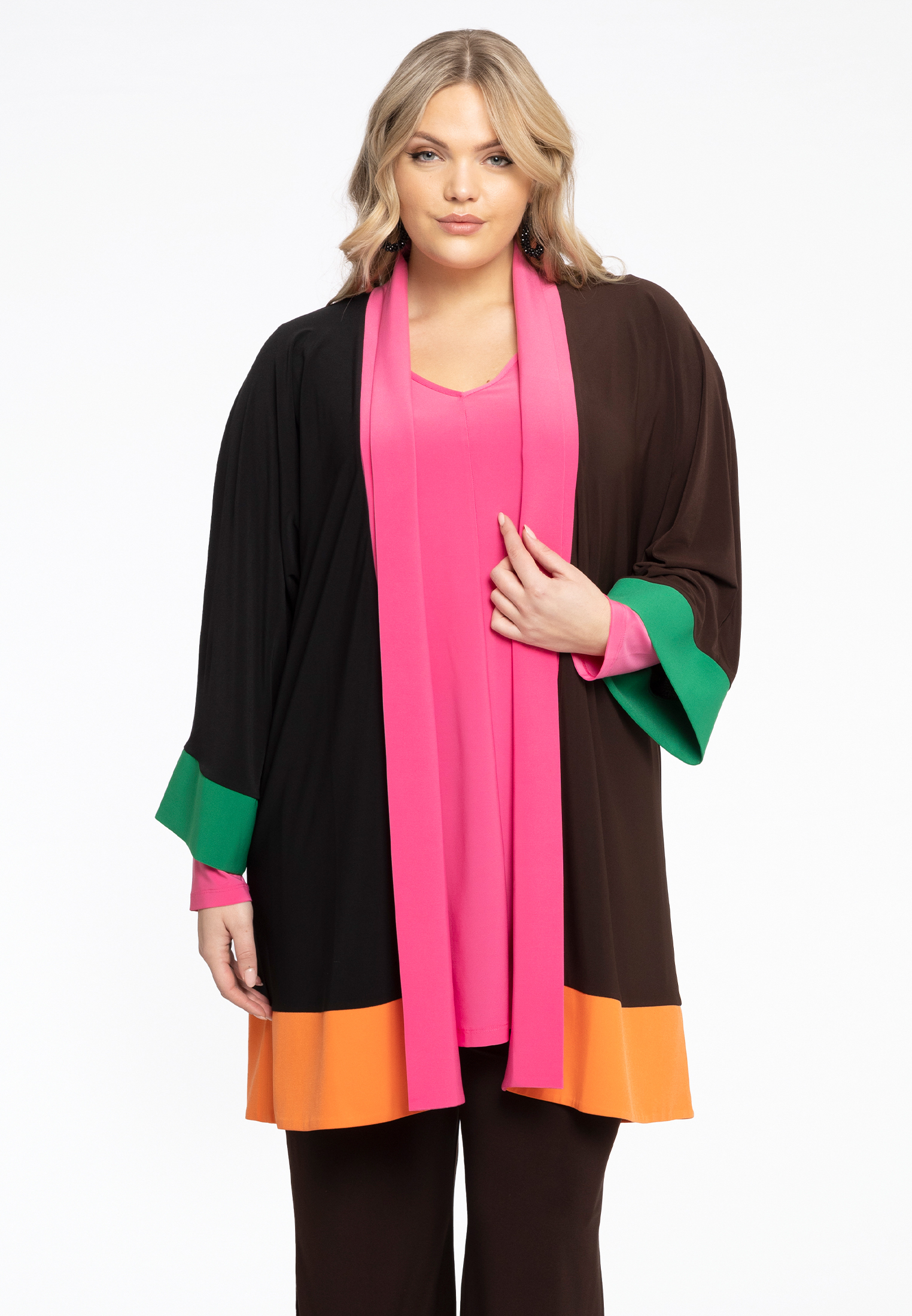Gilet bloc de couleur, YOEK