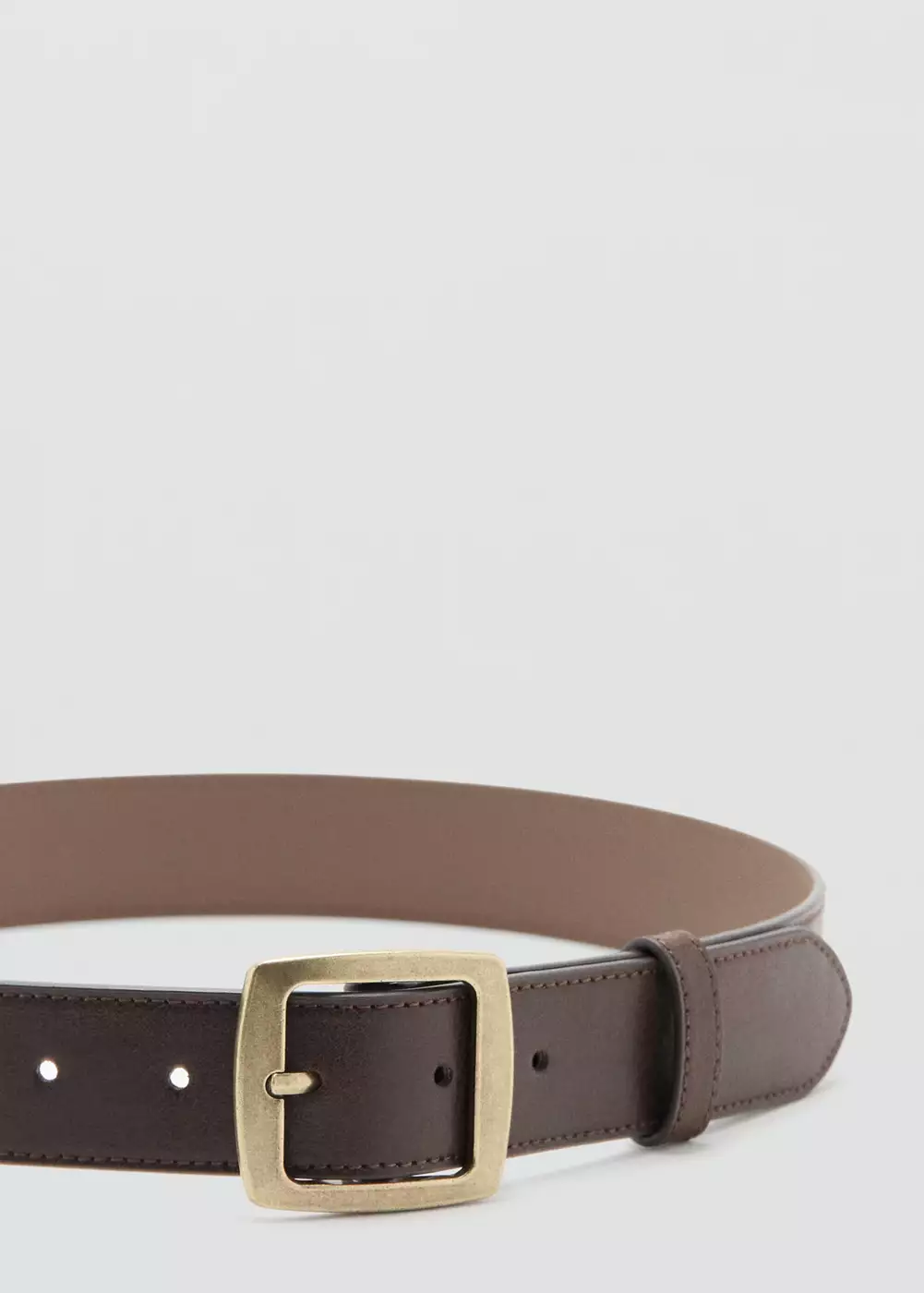 Ceinture boucle carrée, MANGO