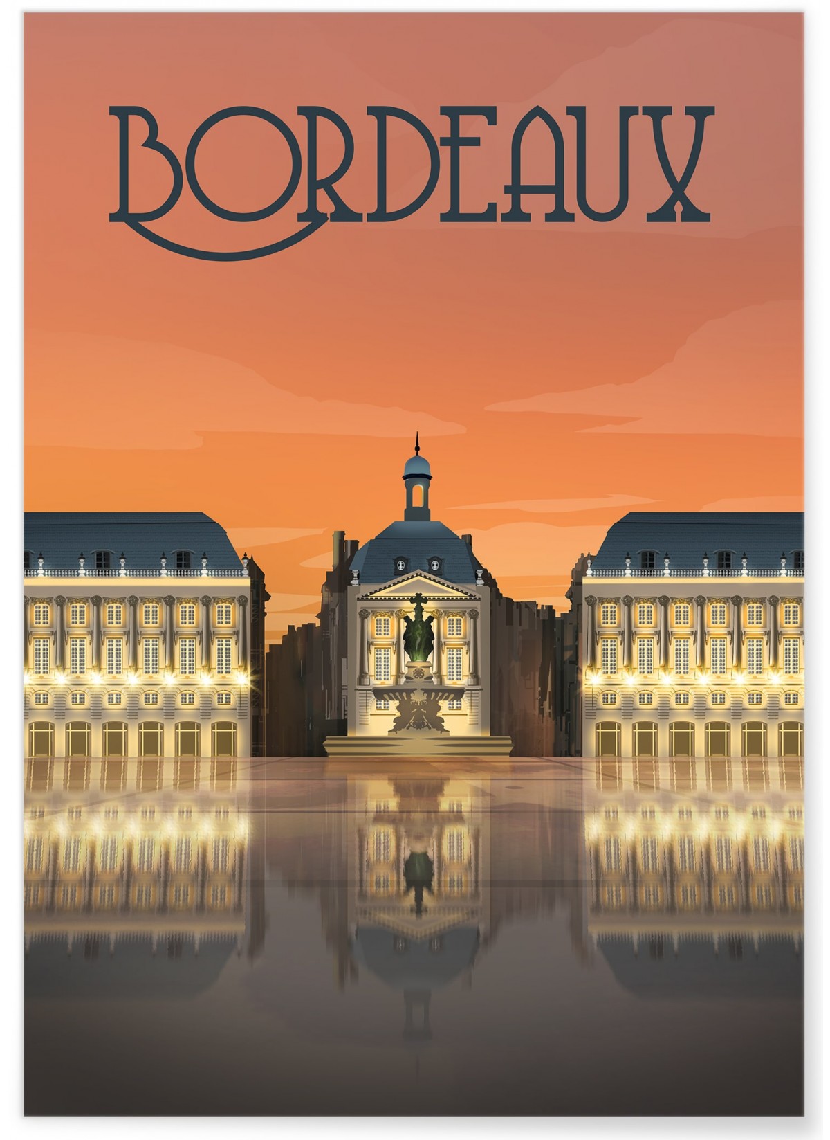 Affiche ville Bordeaux, L'AFFICHERIE