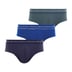 Lot 3 Slips Homme Eminence Business Grandes Tailles Bordeaux Marine Vert - Confort Supérieur