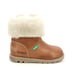 Kickers Nonofur - Chaussures Oxford En Cuir Pour Fille - Confortables Et Style Classique