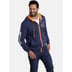 Veste Molleton Homme Jan Vanderstorm RODERICH - Coupe +Fit Pour Grandes Tailles (M à 7XL) - Style Décontracté Avec Capuche