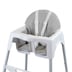 Housse D'Assise Pour Chaise Haute Délice Monsieur Bébé | Confort Amélioré - Lavable Et Anti-Transpiration - 5 Coloris Au Choix