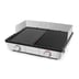 RIVIERA & BAR Plancha Grill QPL570 - 2300W Surface 53.5x33cm (Noir)