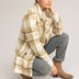 Beige Kariert