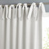 Colin classic lined linen single curtain with ties Am.Pm. | La Redoute