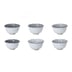 Ensemble de 6 plats à crème brûlée [180 ml] - plats en céramique allant au four pour