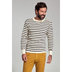 Jersey Marinero Armor Lux Para Hombre - Rayas, Cuello Redondo, Estilo Clásico