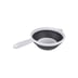 Passoire Rétractable Homéa - Ø 23 Cm, Hauteur 3-9 Cm, Blanc/Anthracite, Plastique