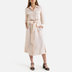 Beige Gestreift
