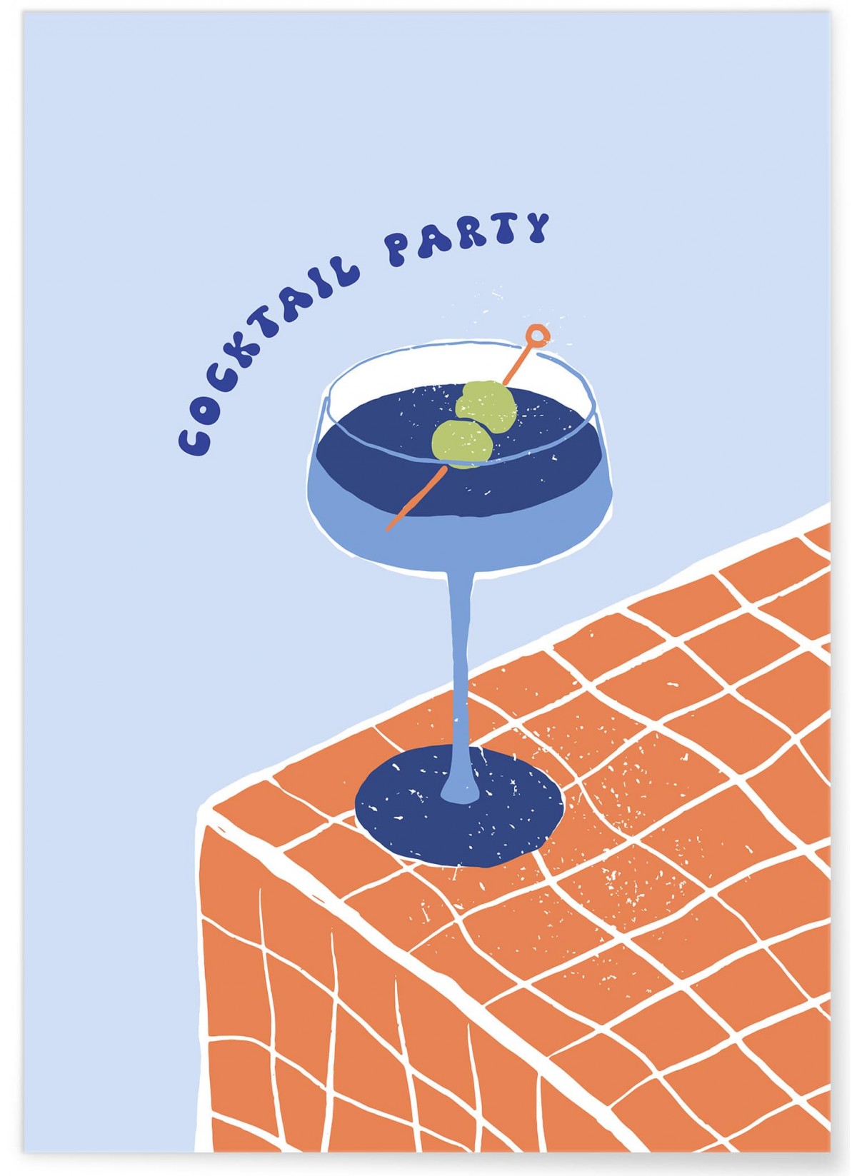 Affiche Cocktail Party, L'AFFICHERIE