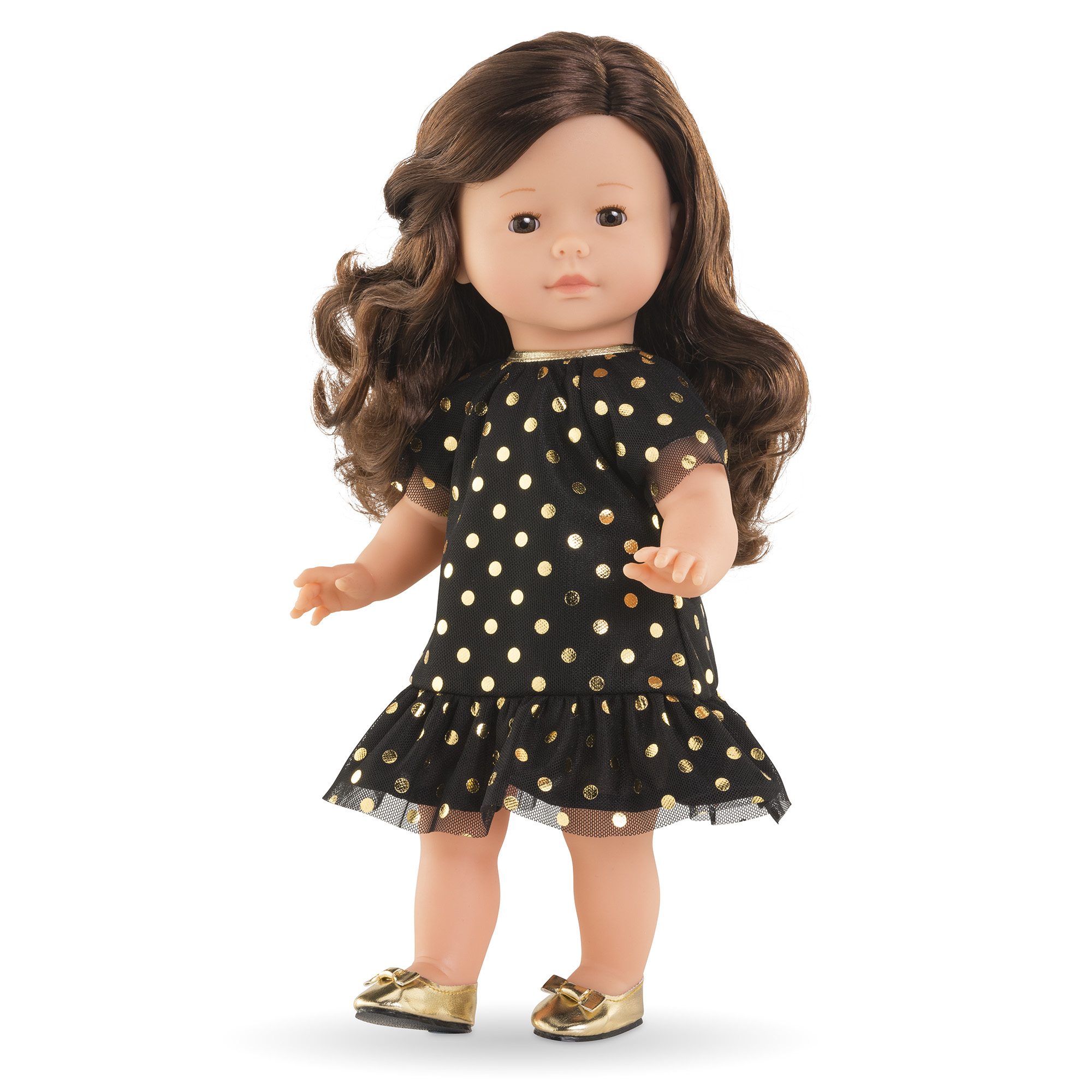 Ma Corolle Petite Robe Noire – Vêtement Pour Poupée 36cm, Bande Auto-Aggrippante, Dès 3 Ans, Création Française
