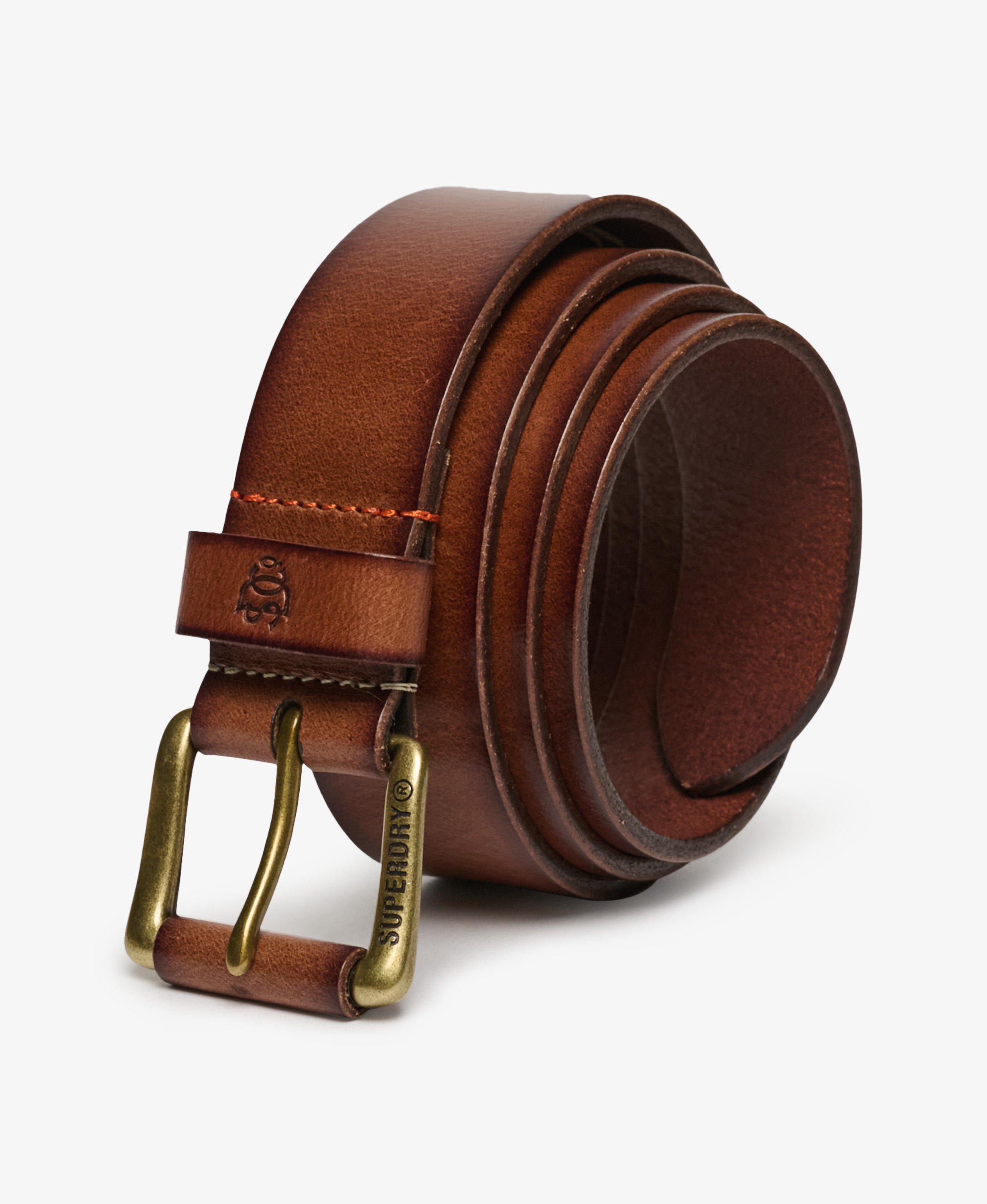Ceinture Classique en Cuir Véritable, SUPERDRY