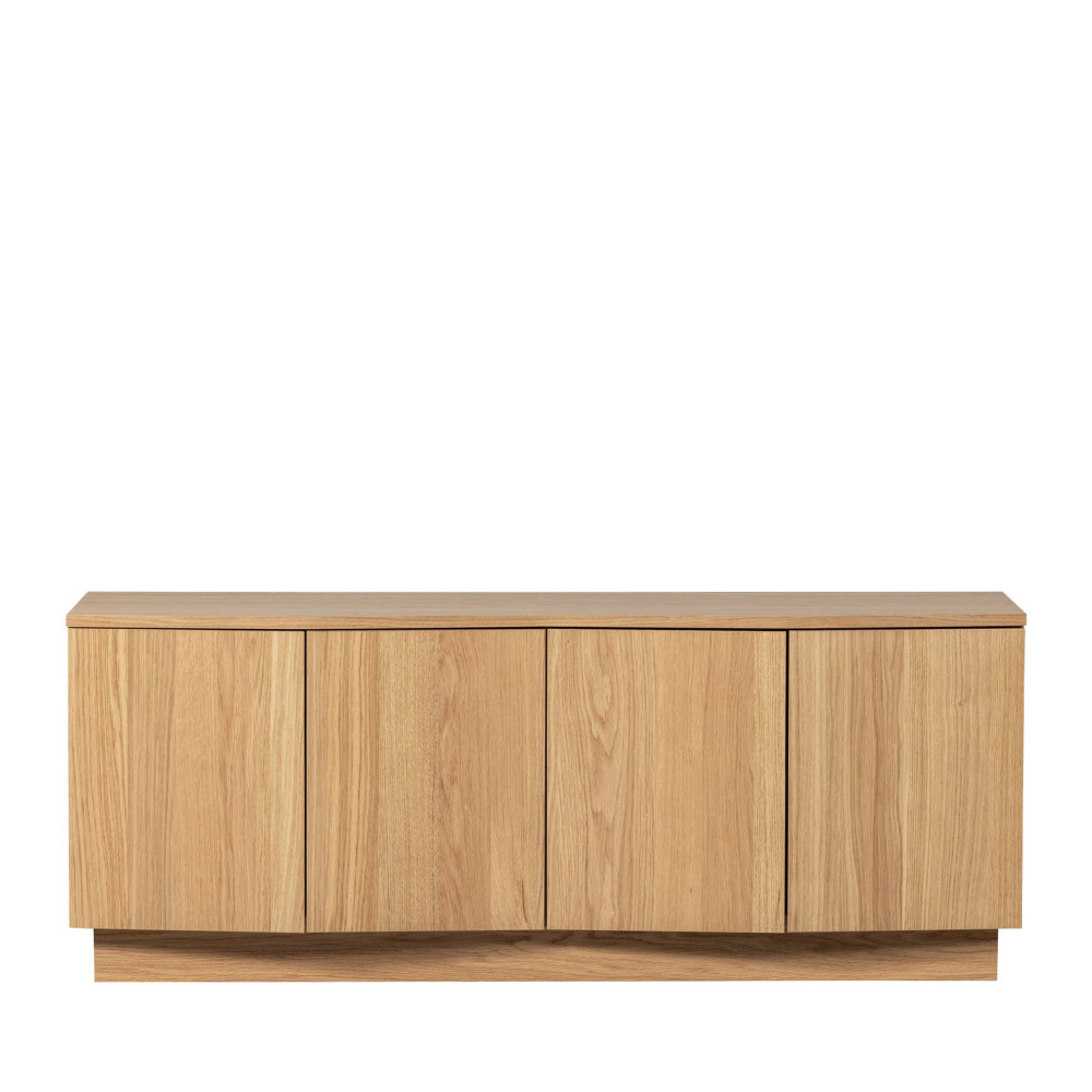 Meuble TV 4 portes en bois L133cm - Zuma, WOOOD