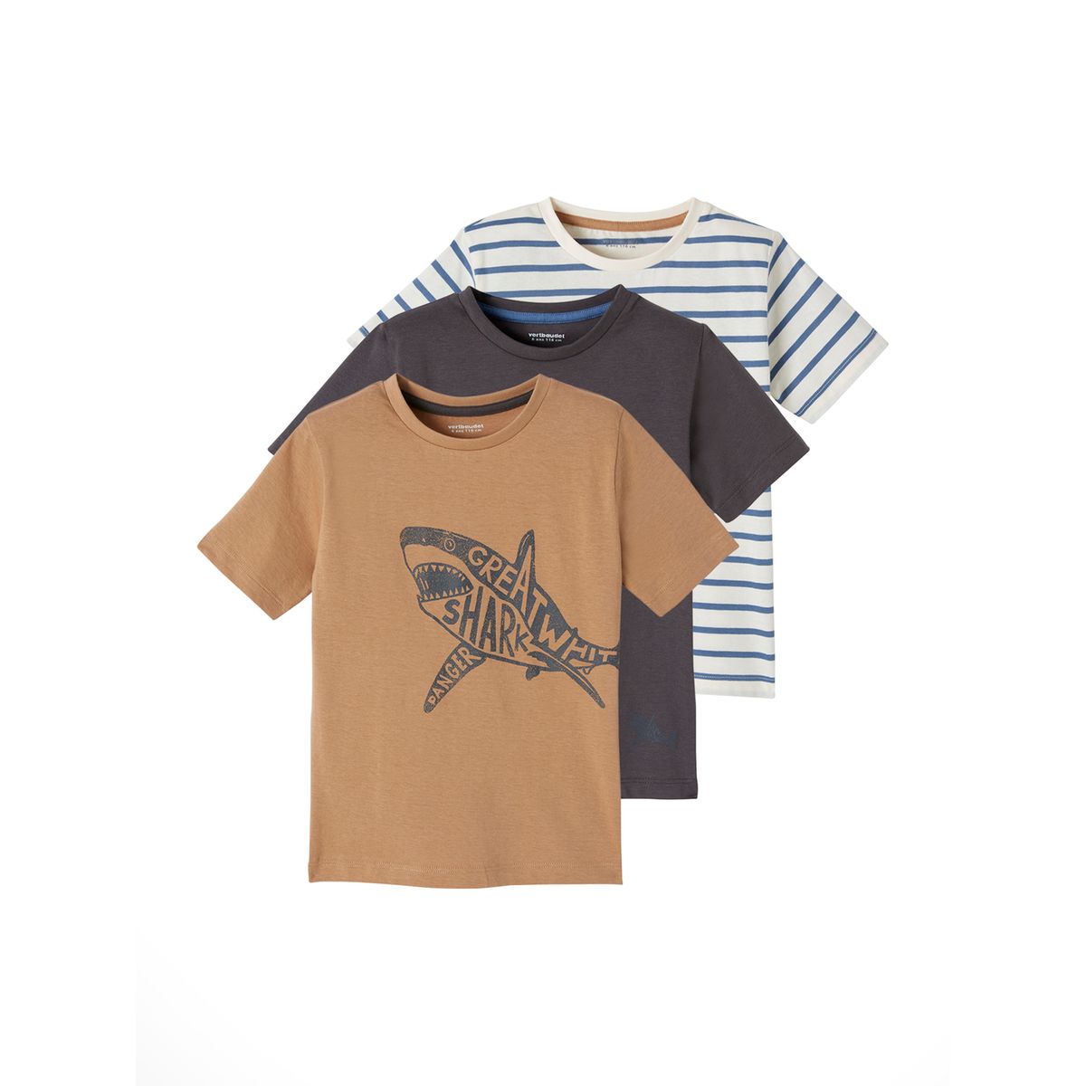 Tshirt motif graphique skate sur la poitrine La Redoute Garçon Vêtements Tops & T-shirts T-shirts Manches courtes 