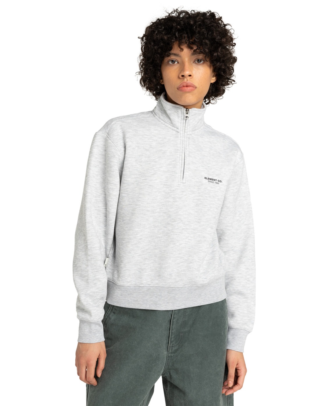 Sweatshirt à fermeture zippée ELEMENT CO W, ELEMENT