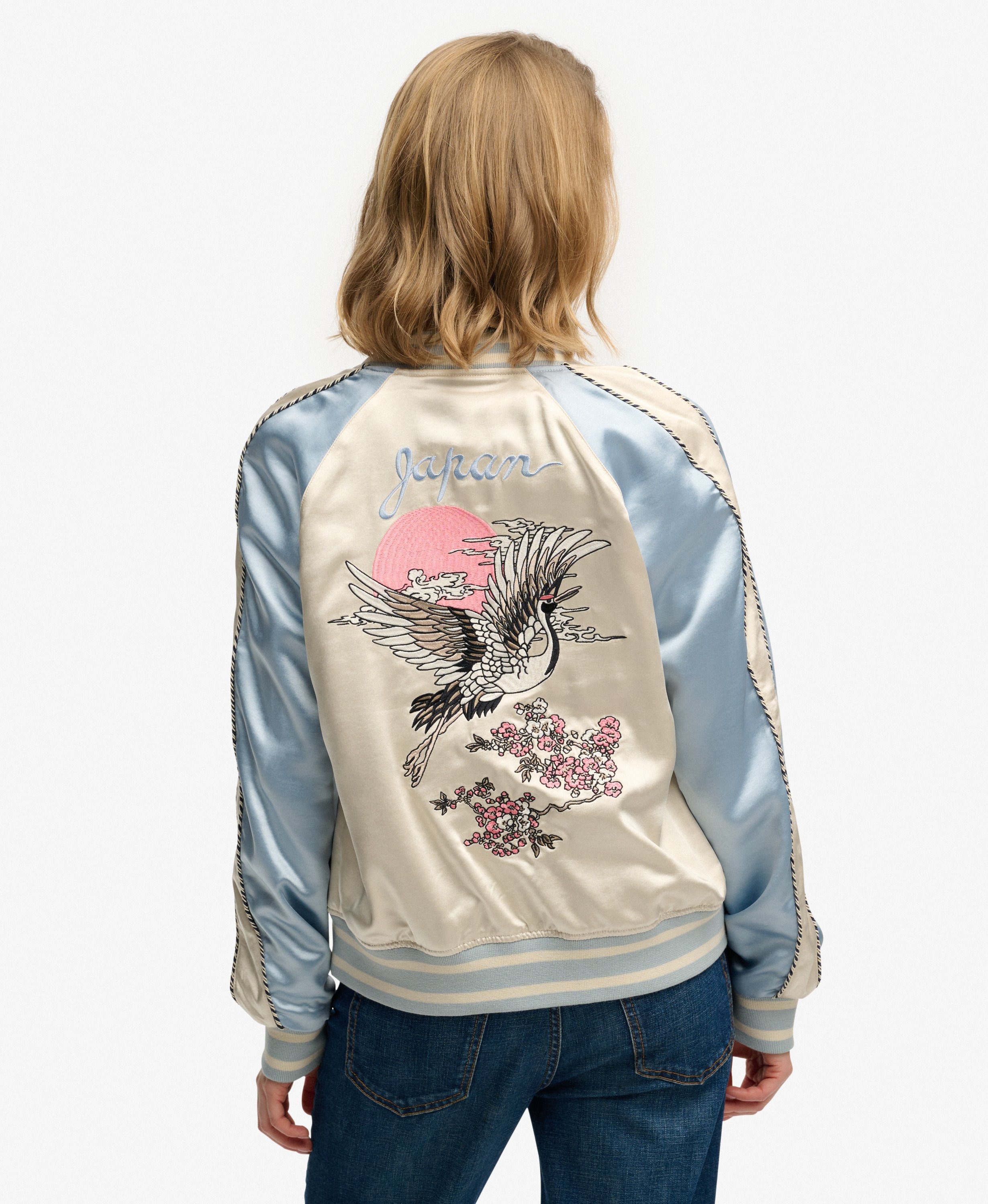 Bomber Suikajan avec Broderie, SUPERDRY