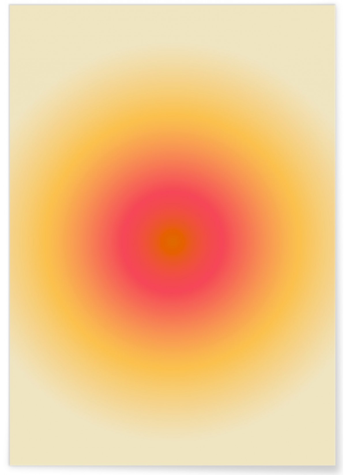 Affiche Aura jaune, L'AFFICHERIE