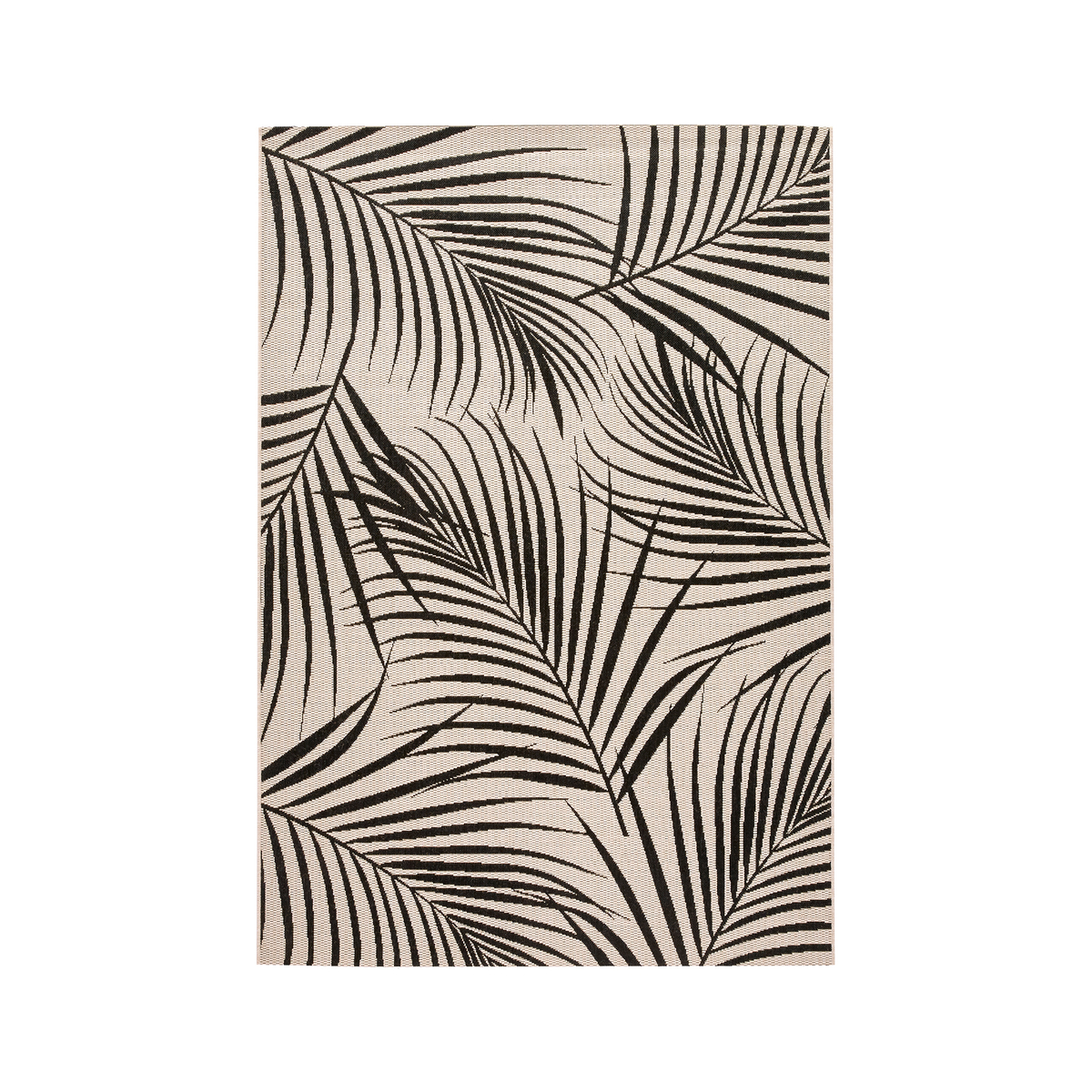Product photograph of Palmir Foliage Indoor Outdoor Rug from La Redoute UK