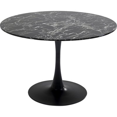 Table Veneto noire 110cm KARE DESIGN