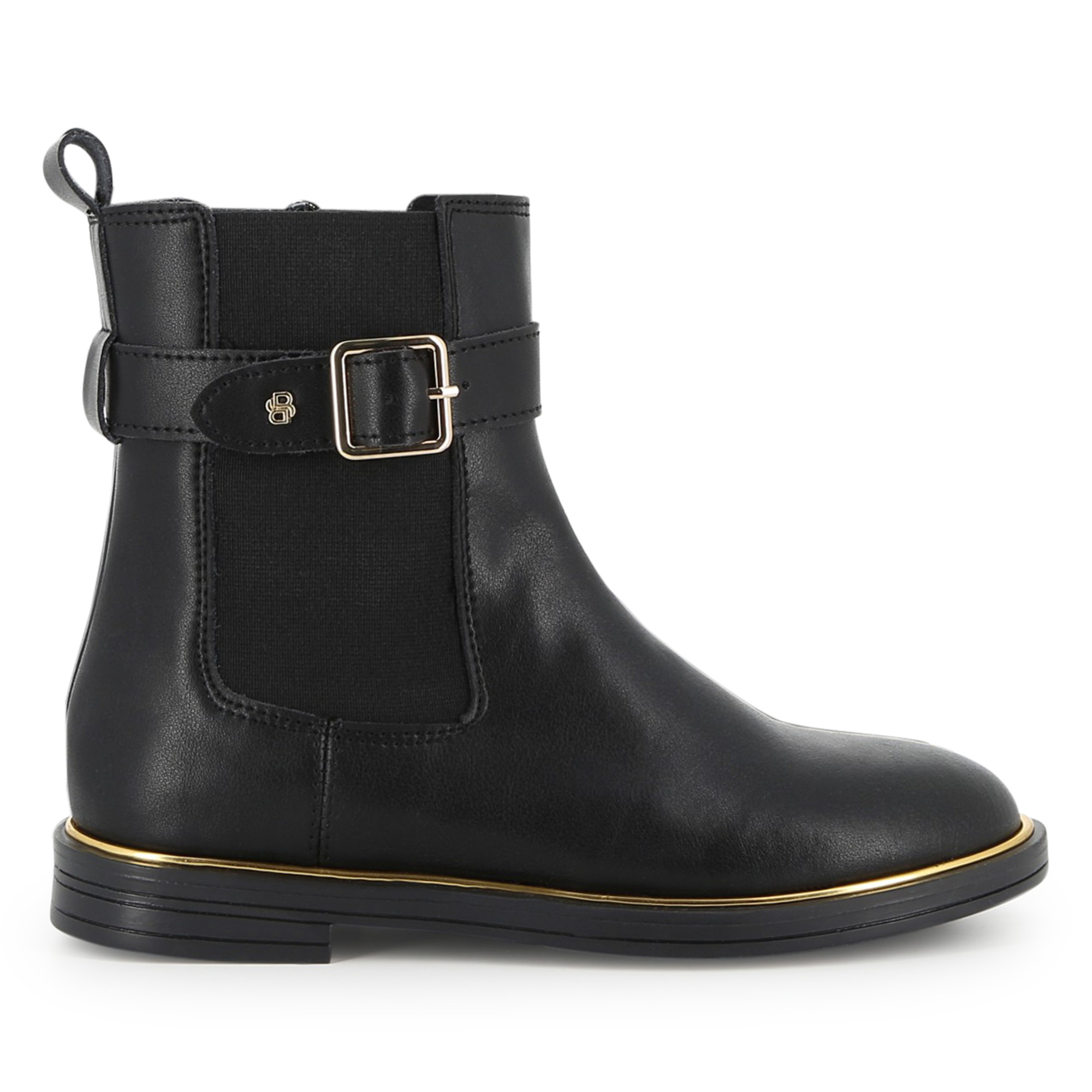 Bottines cuir de vachette, BOSS KIDSWEAR