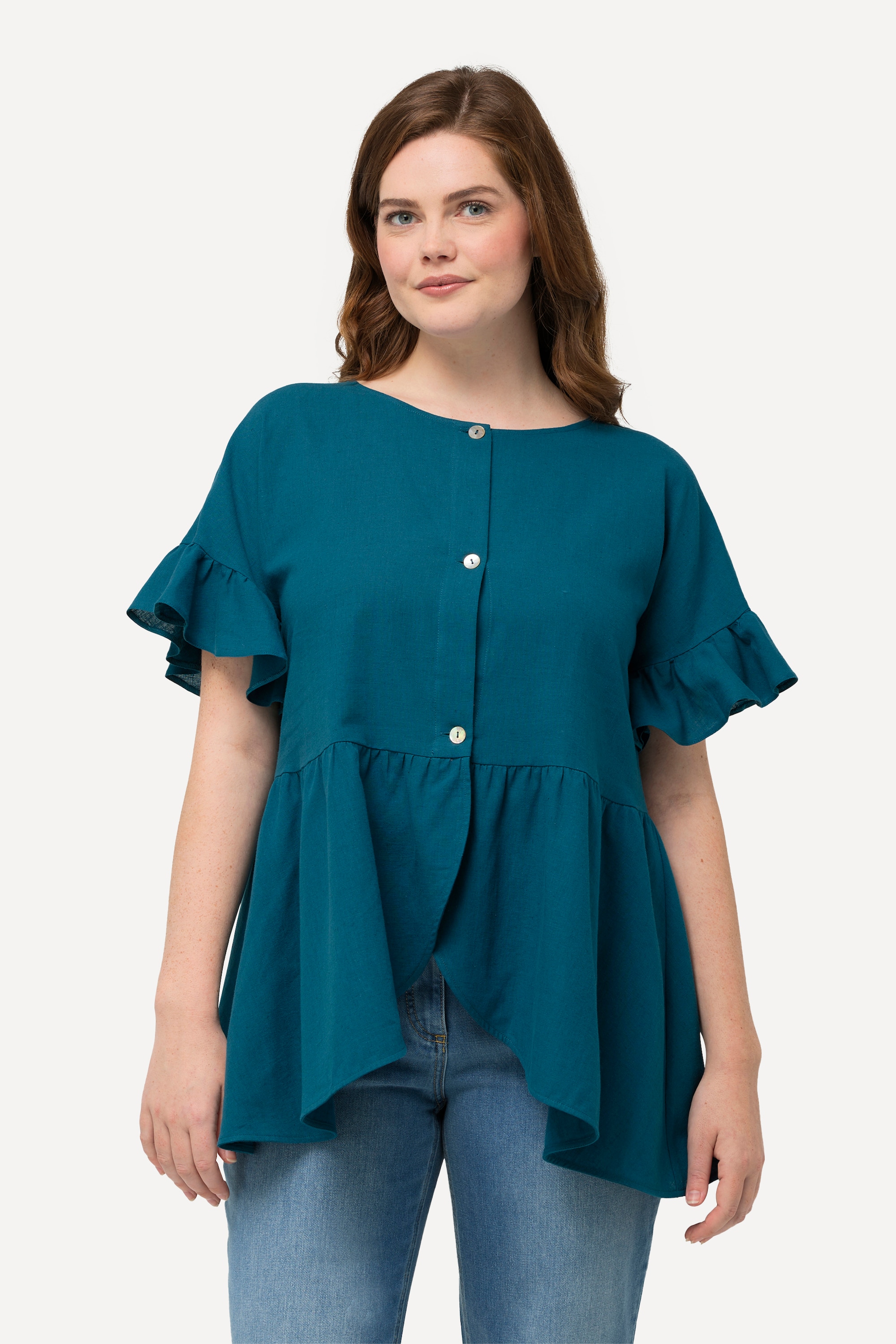 Veste en lin mélangé, ULLA POPKEN