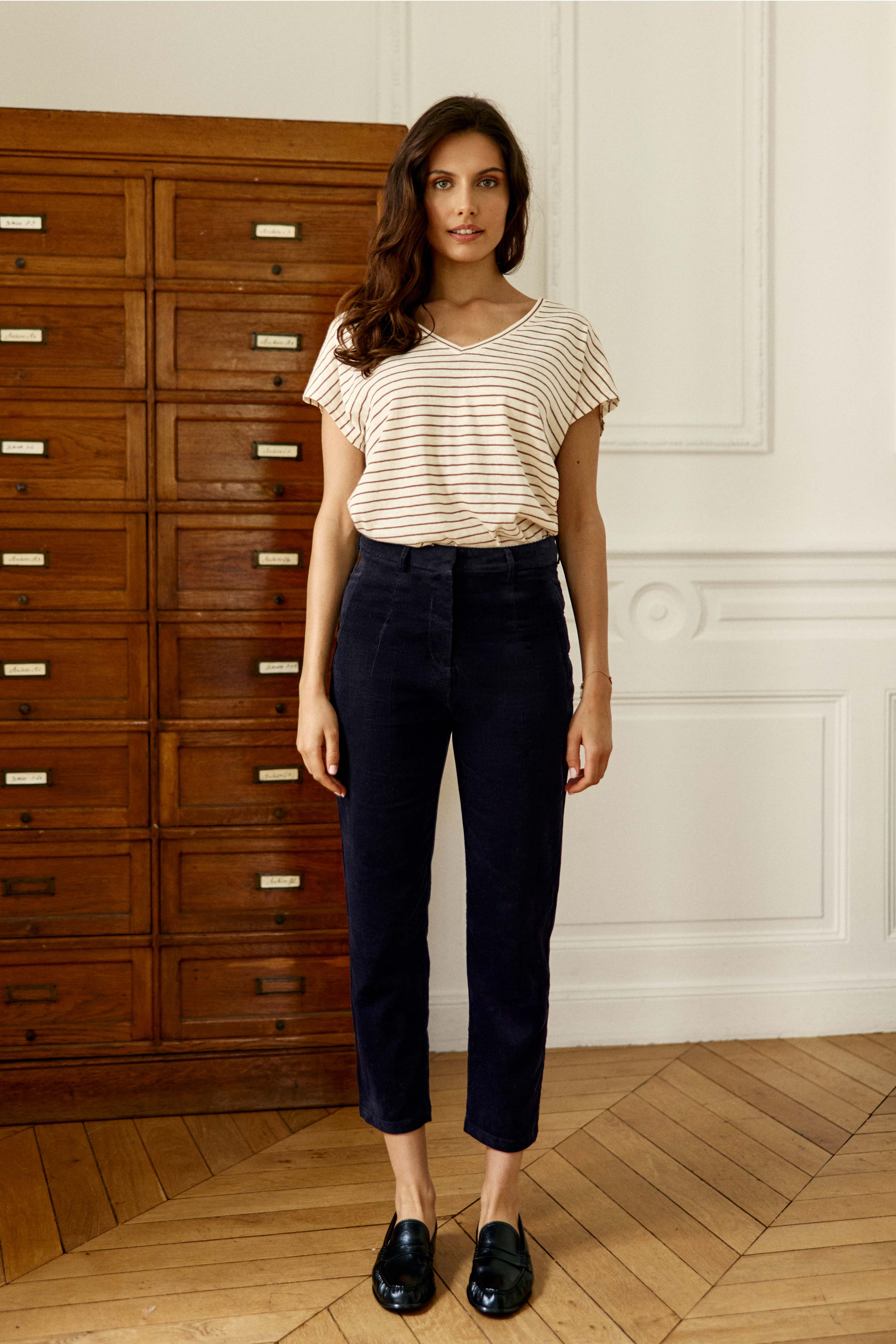 Pantalon cigarette uni PARFAITO, LA PETITE ETOILE