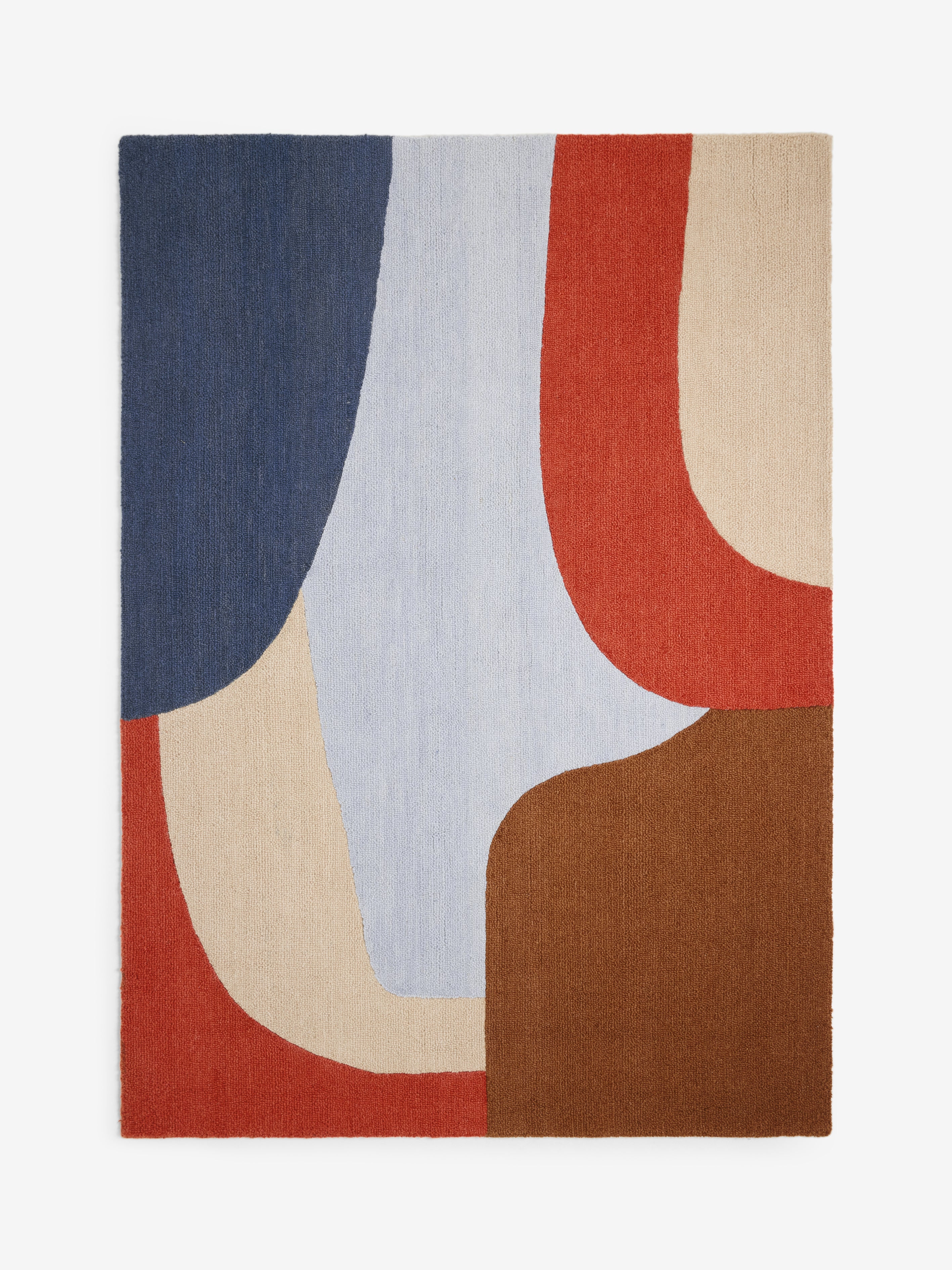 Tapis de salon et chambre tufté laine NORMA, NOVATREND