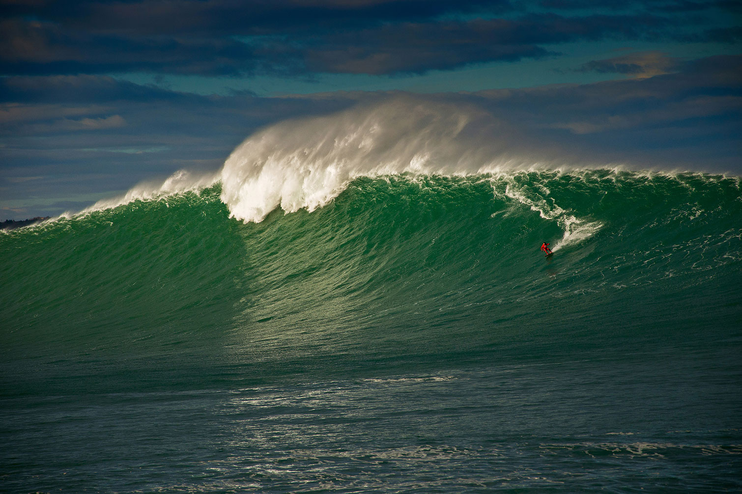 Tableau surf belharra vague géante, HEXOA