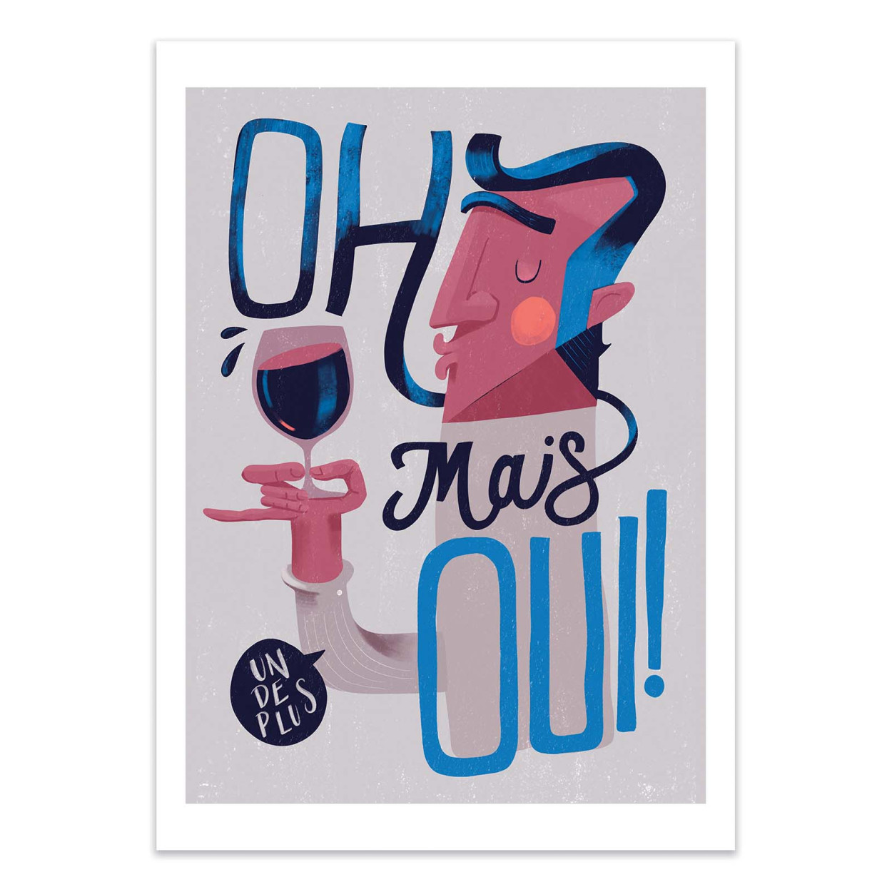 Affiche d'art - Oh mais oui - Mark Harrison, WALL EDITIONS