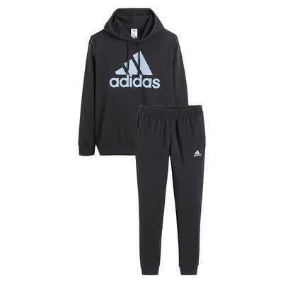 Large Logo Print Tracksuit in Cotton Mix adidas Performance