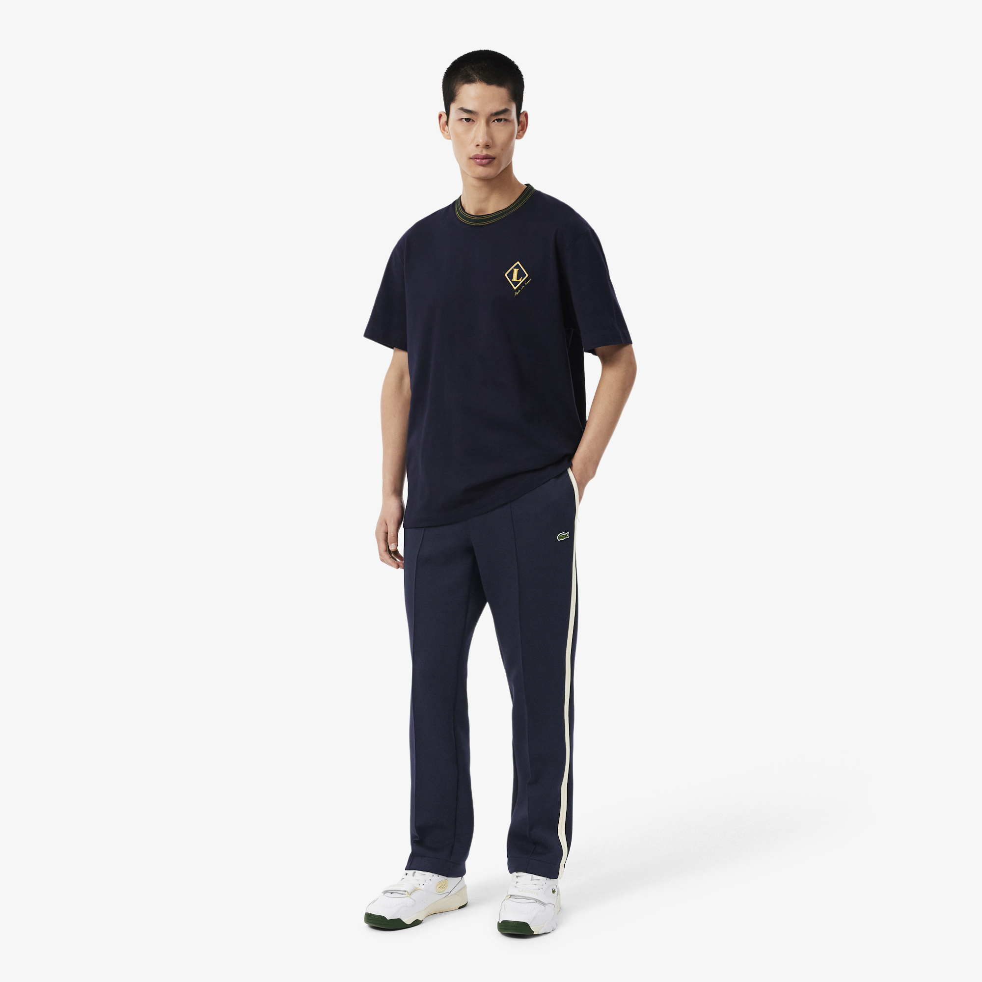 Pantalon de survêtement fabriqué en France, LACOSTE