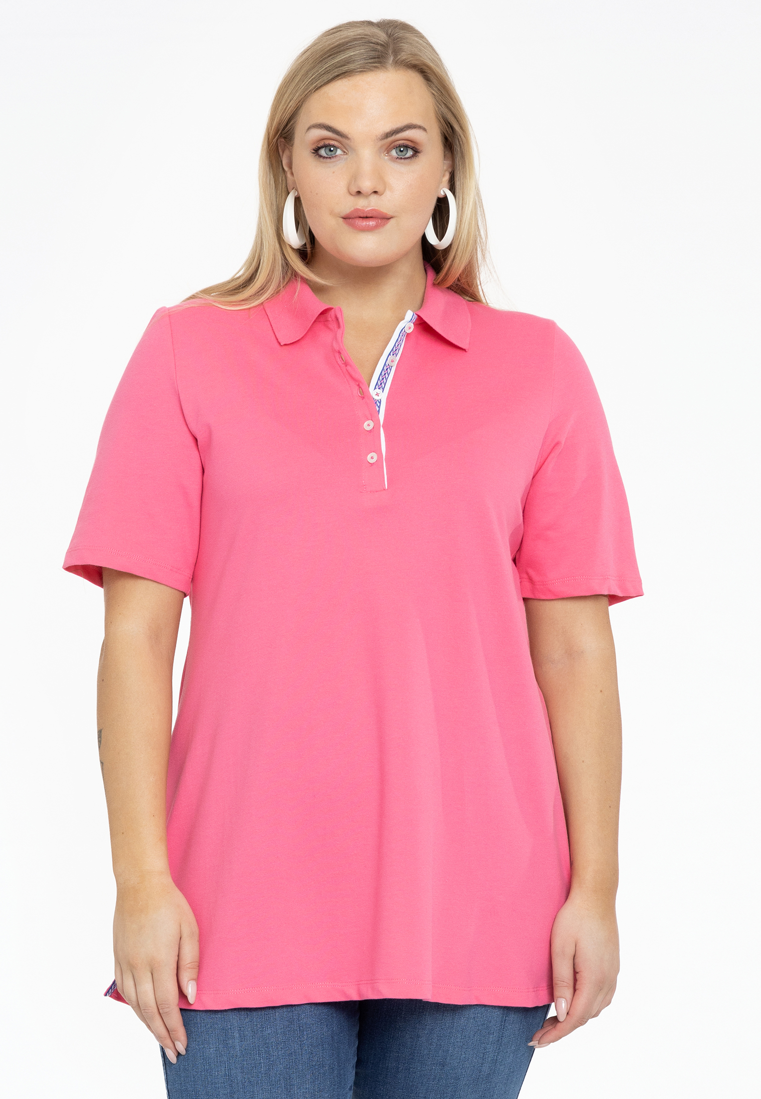 T-shirt avec col polo, YOEK