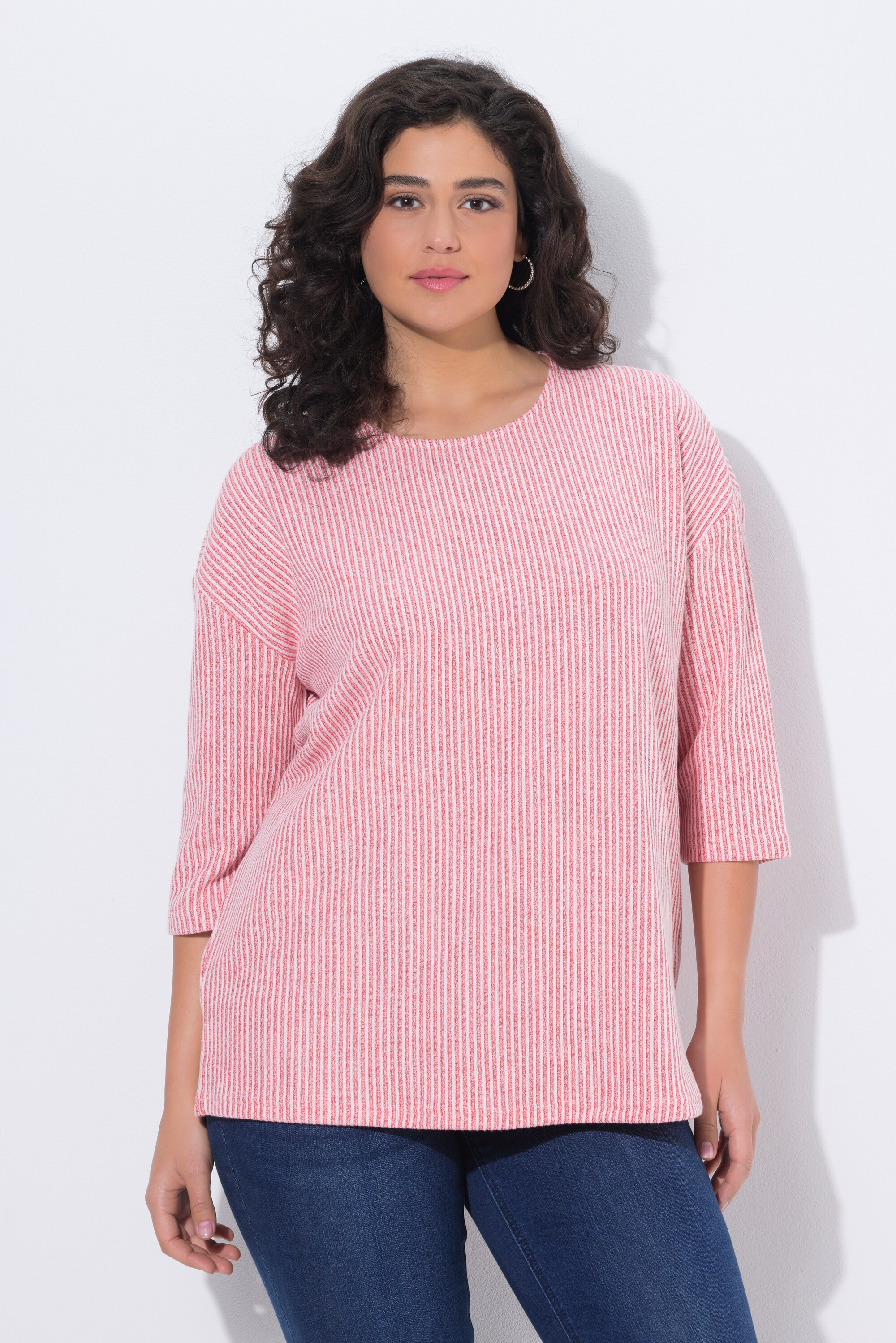 Pull col rond et manches 3/4, ULLA POPKEN