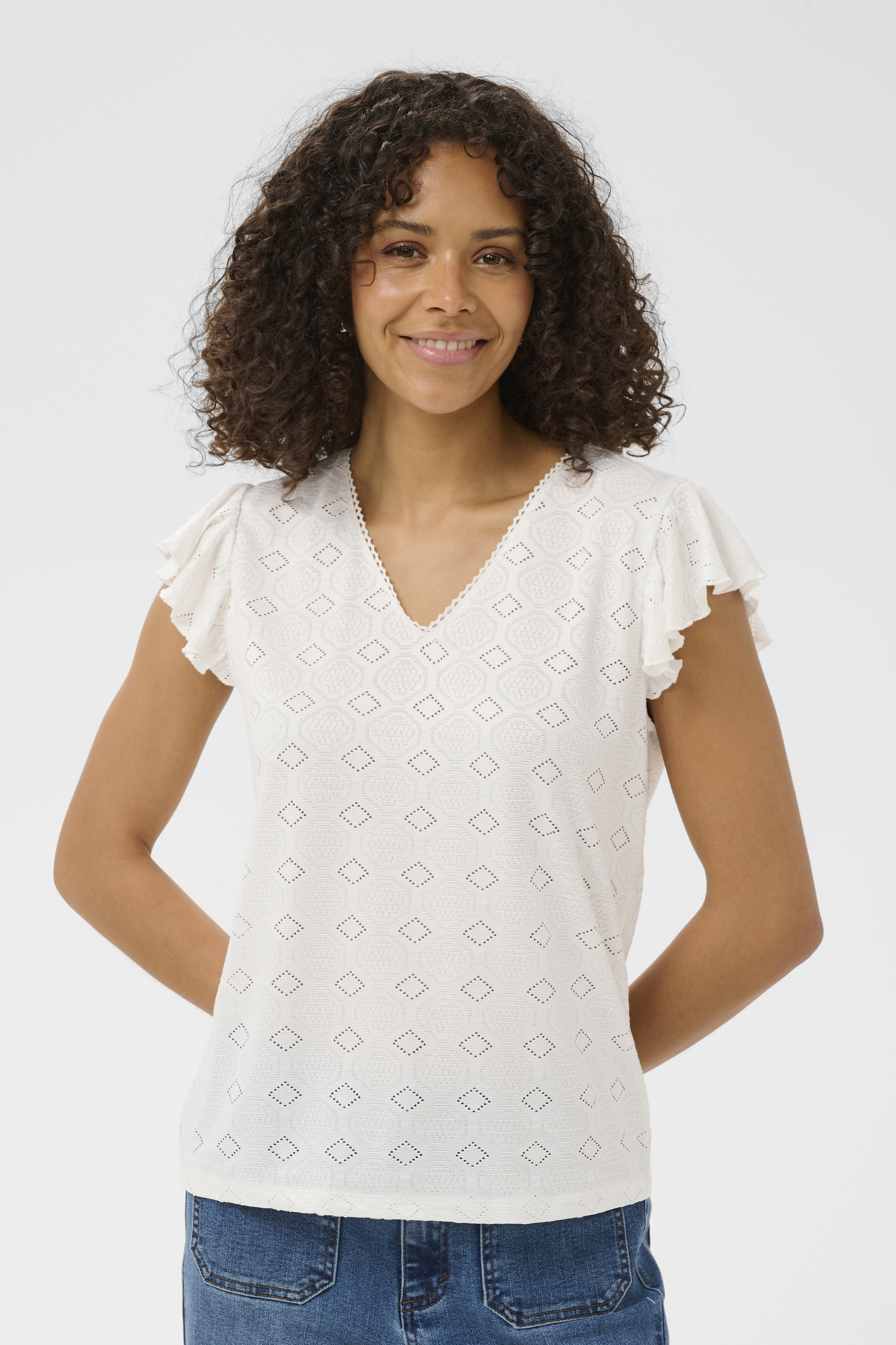 Blouse à manches courtes, KAFFE
