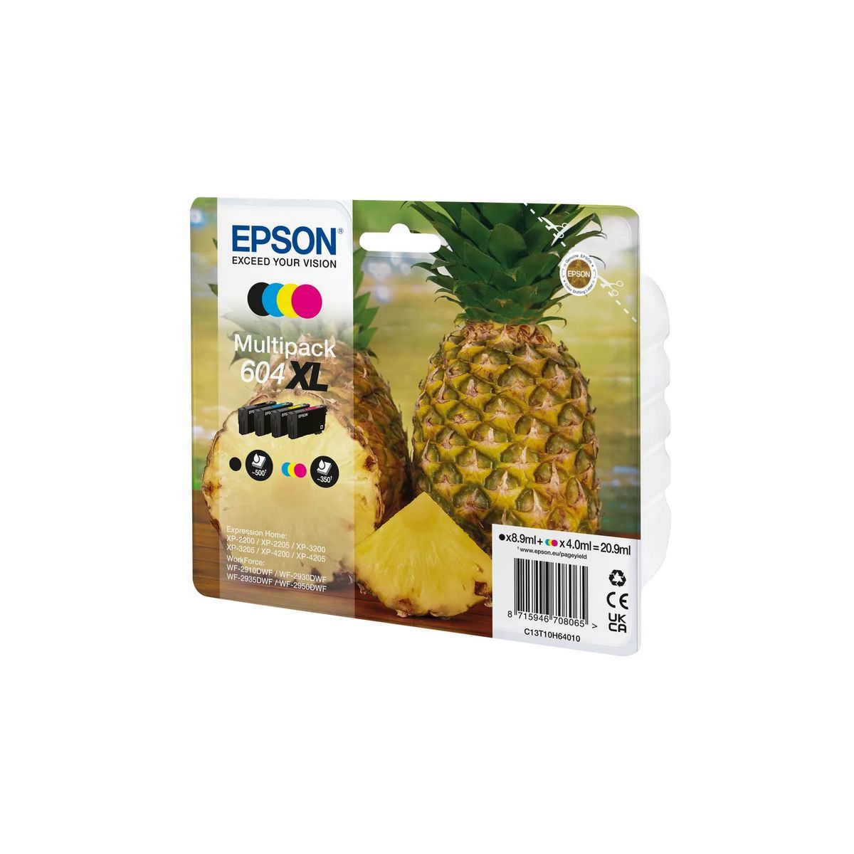 Cartouche Epson 604 - 4 couleurs - Série Ananas