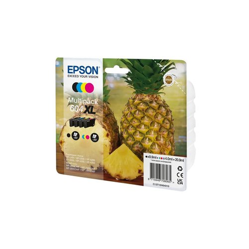 Cartouche d'encre 604xl cmyn serie ananas Epson