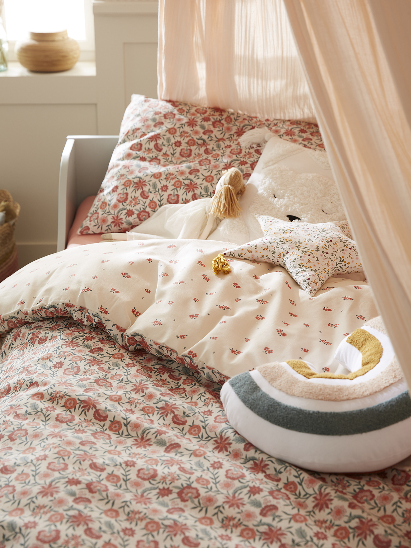 Parure housse de couette et taie d'oreiller GIPSY, VERTBAUDET