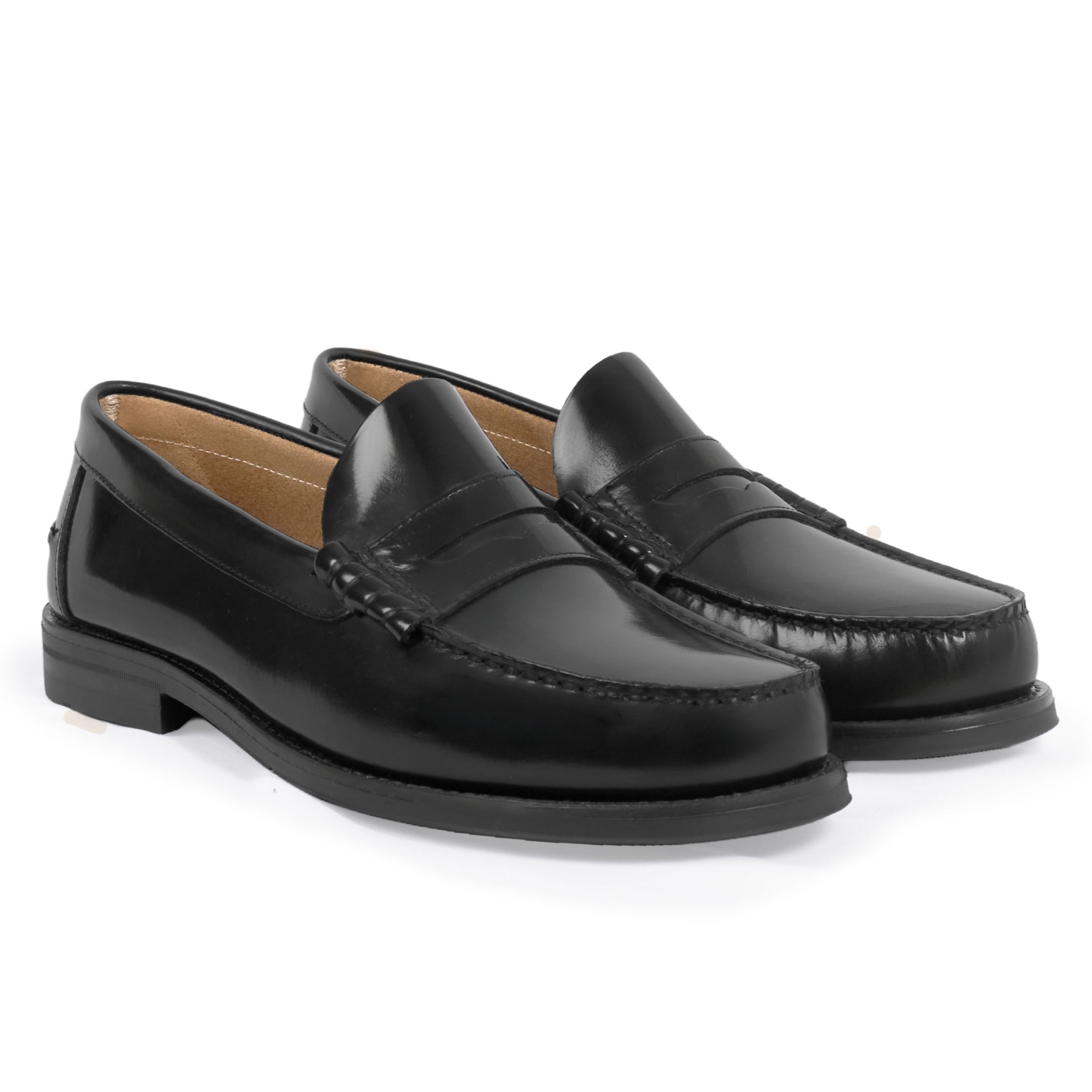 Mocassins Gustave cuir vernis, JULES & JENN
