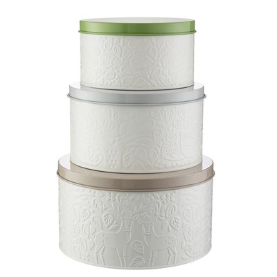 Set of 3 In The Forest Cake Tins MASON CASH