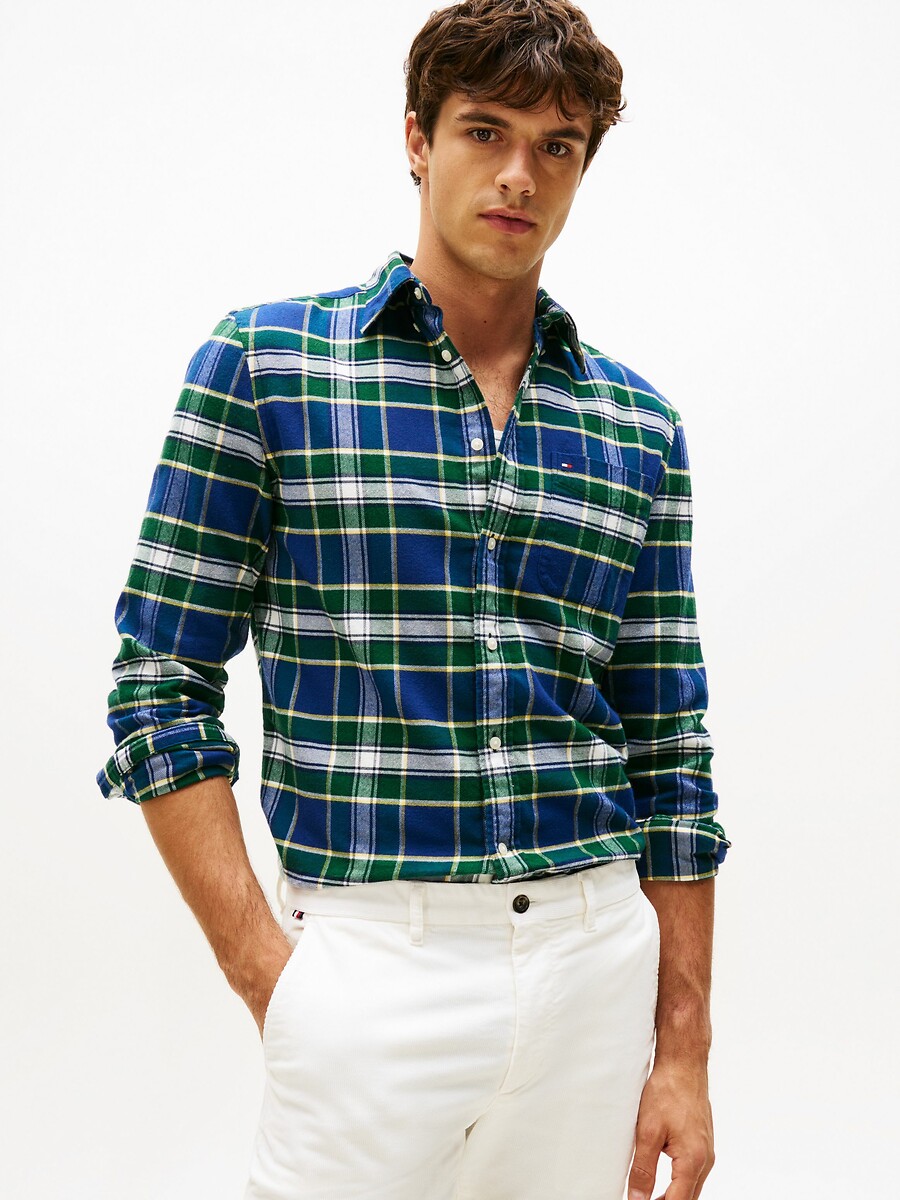 Chemise flanelle tartan, TOMMY HILFIGER