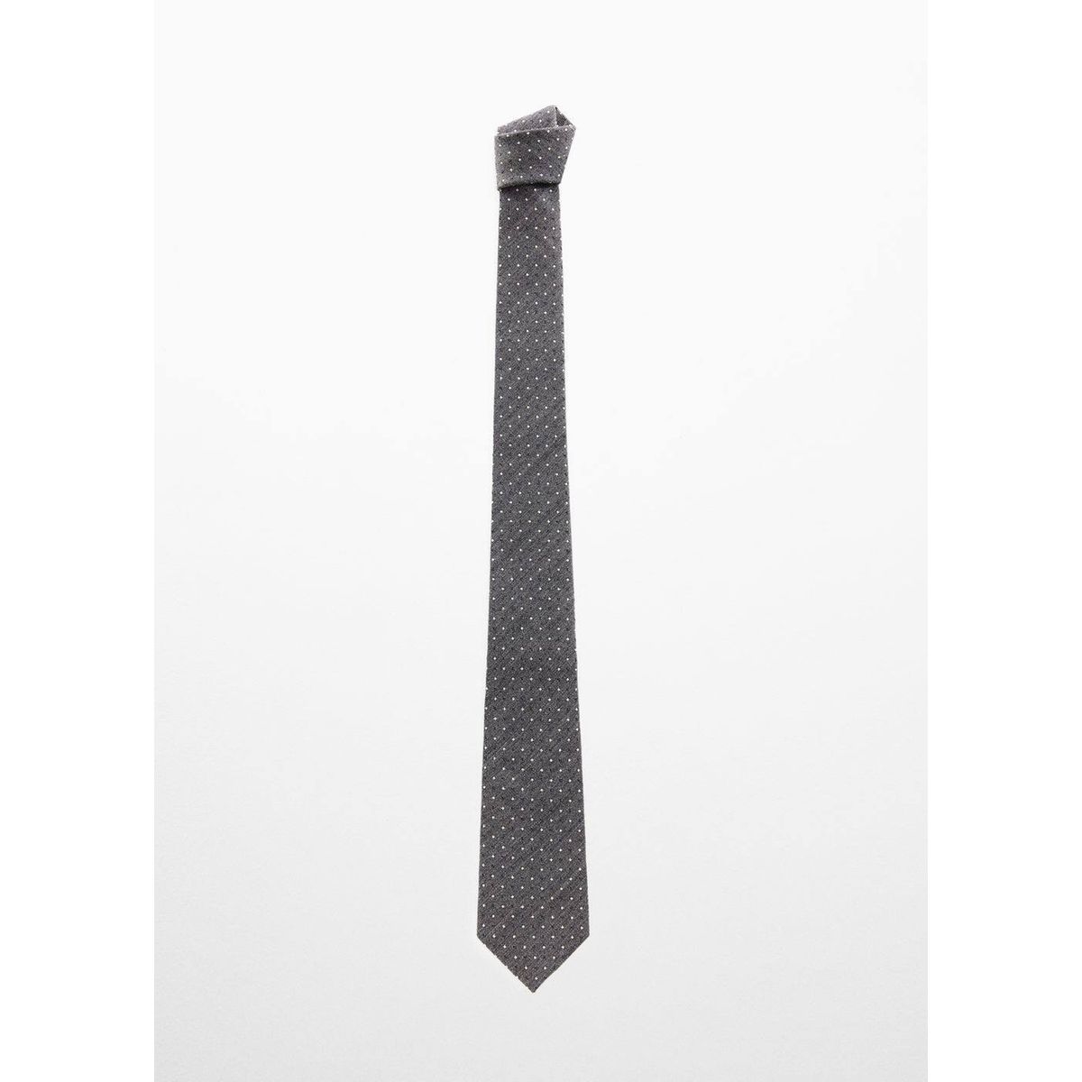 Cravate pure soie à motifs carrés La Redoute Homme Accessoires Cravates & Pochettes Nœuds papillons 