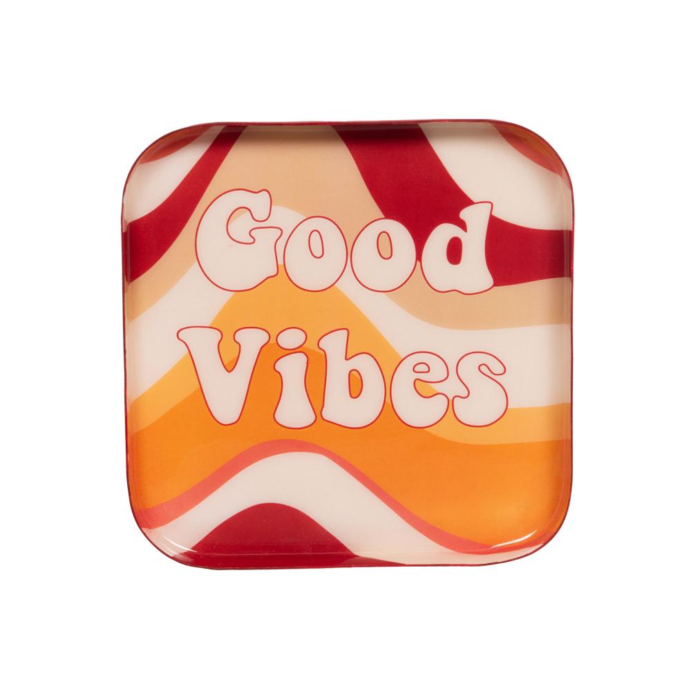 Plateau Good Vibes 20x20 cm - GOOD VIBES, AMADEUS