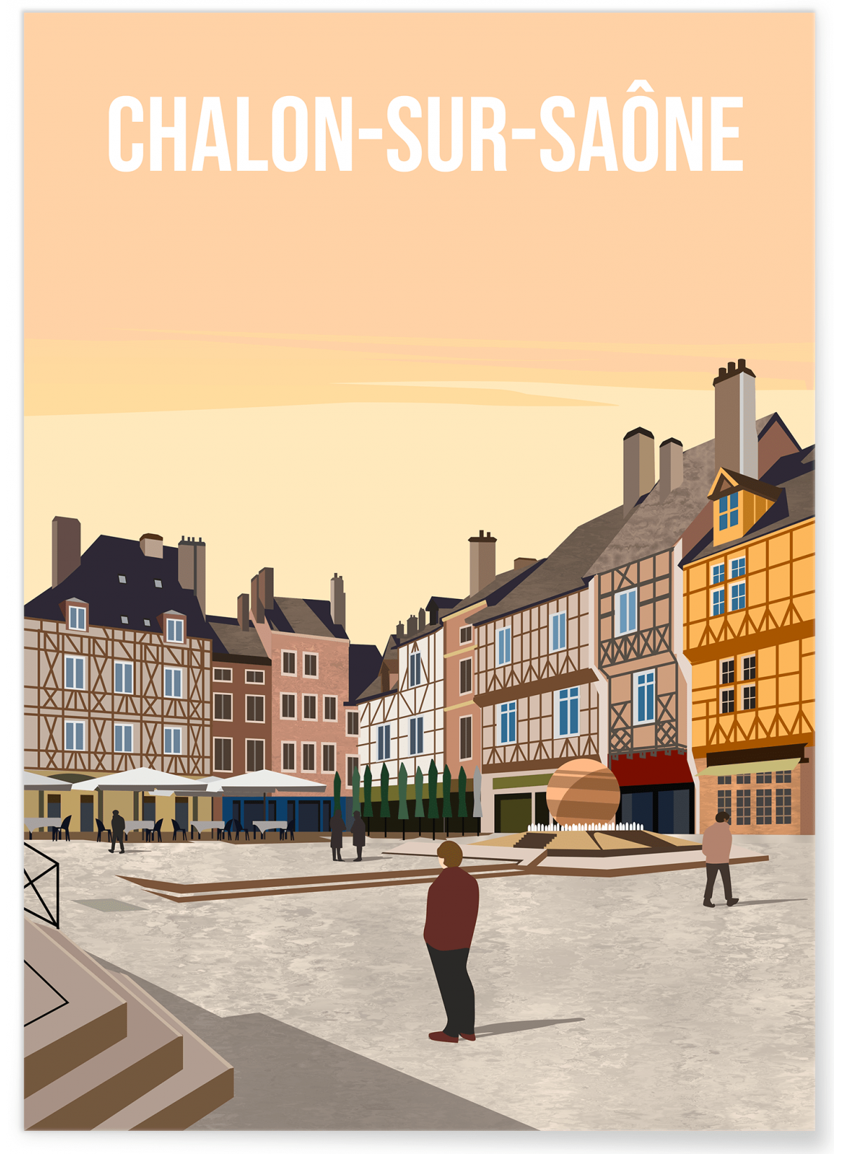 Affiche ville Chalon-sur-Saône, L'AFFICHERIE