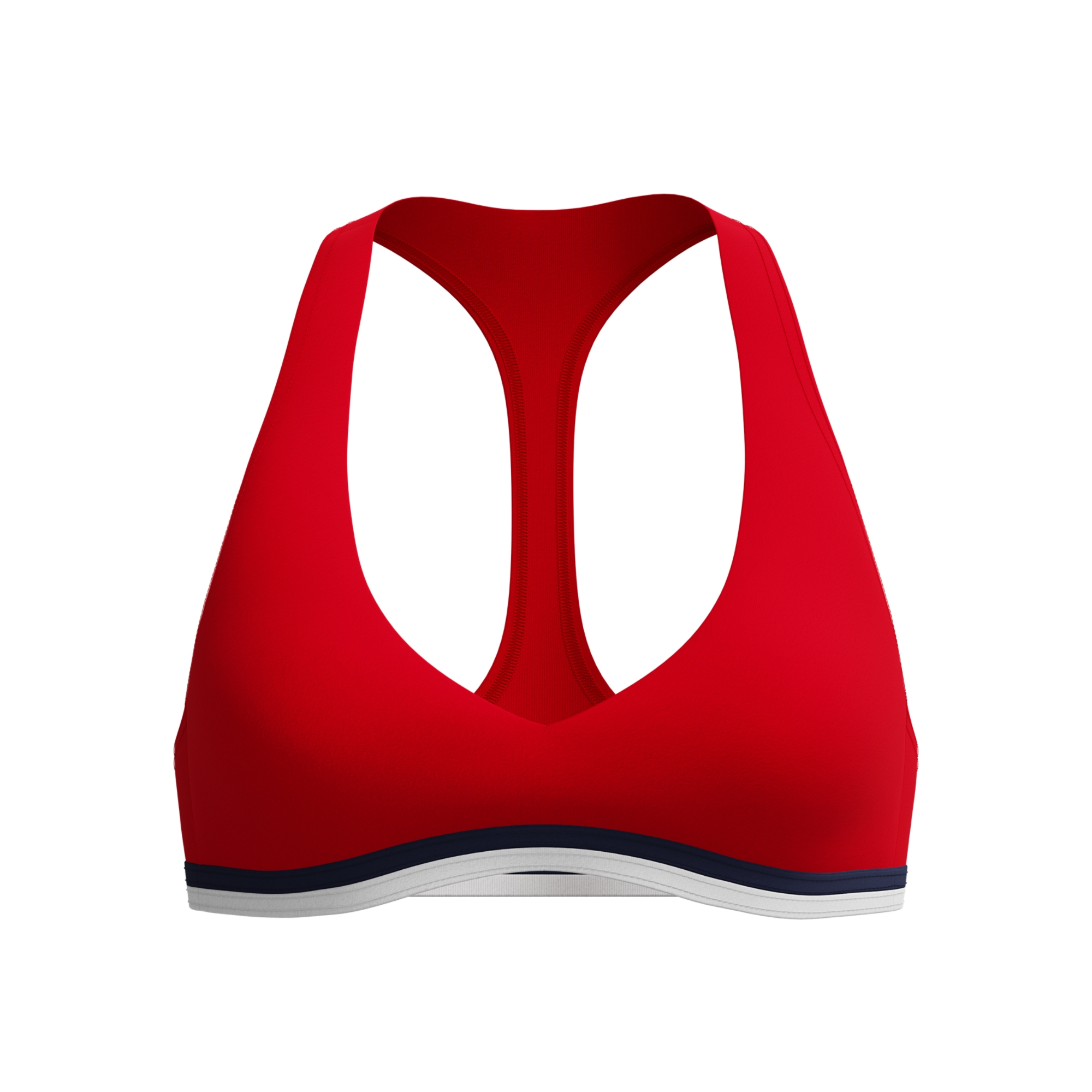 Haut de maillot de bain à col V et dos nageur, SPEEDO