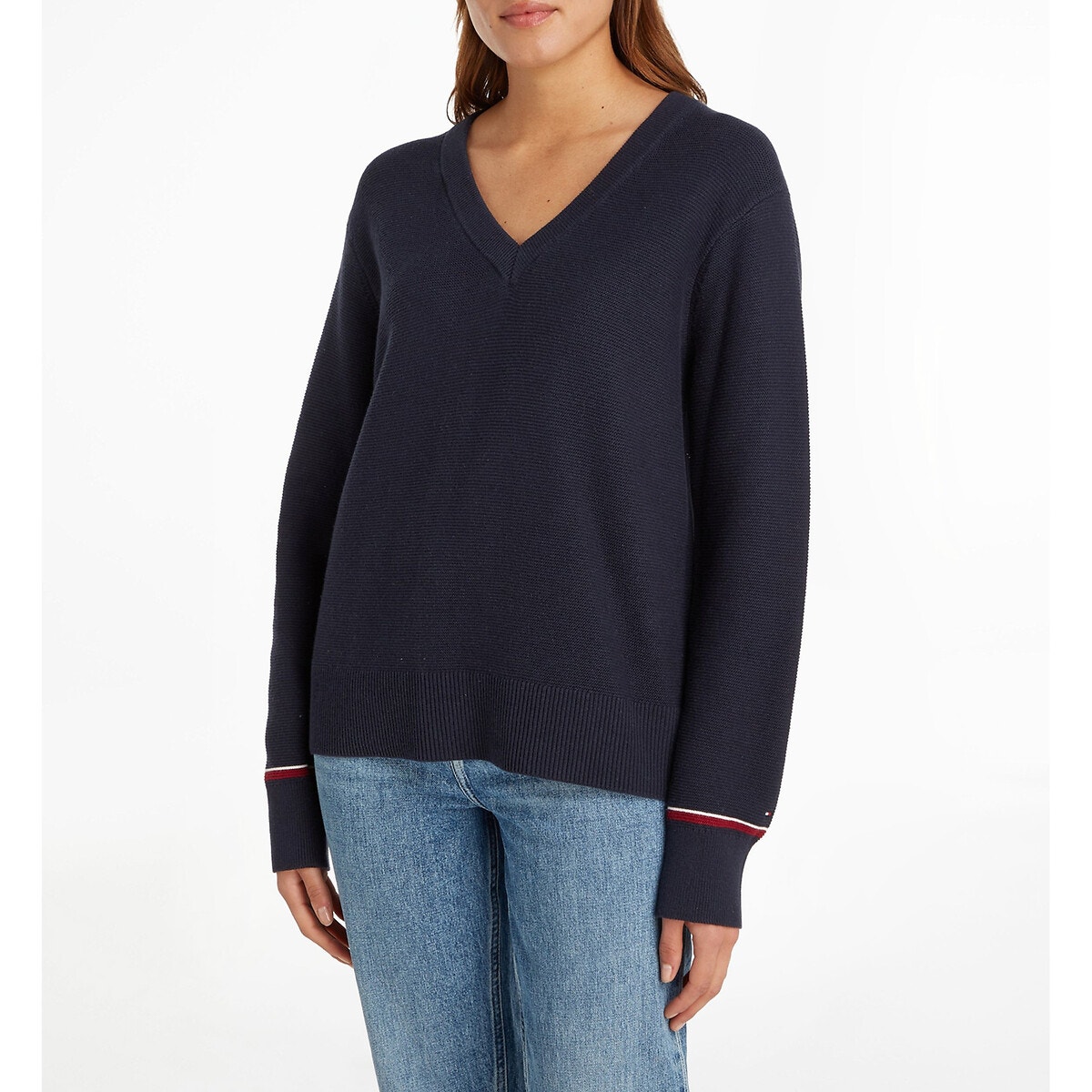 Tommy hilfiger discount pull col v