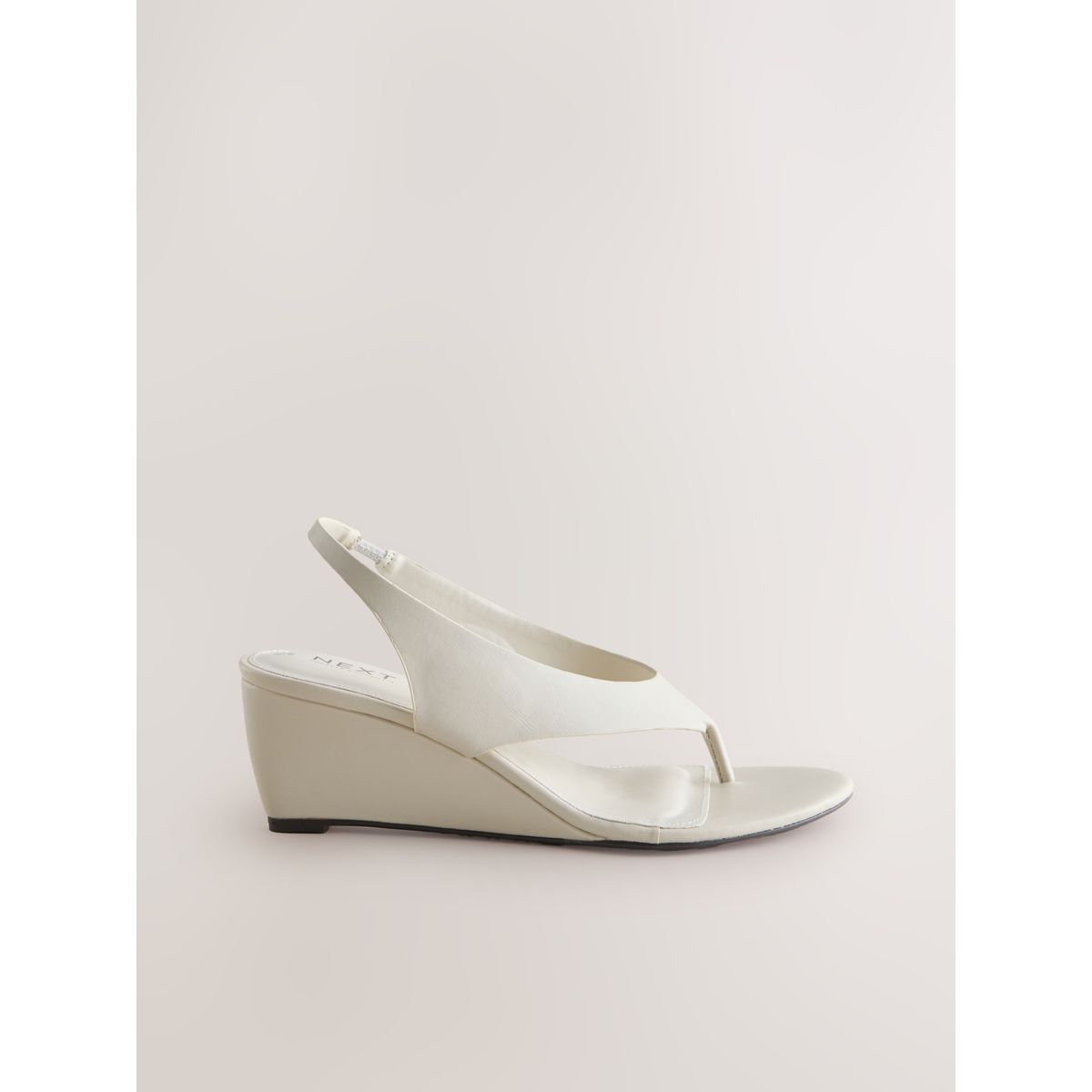 Chaussures compensées à bride et entredoigt, NEXT