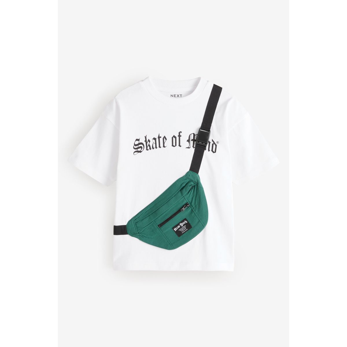 T-shirt manches courtes avec poche, NEXT