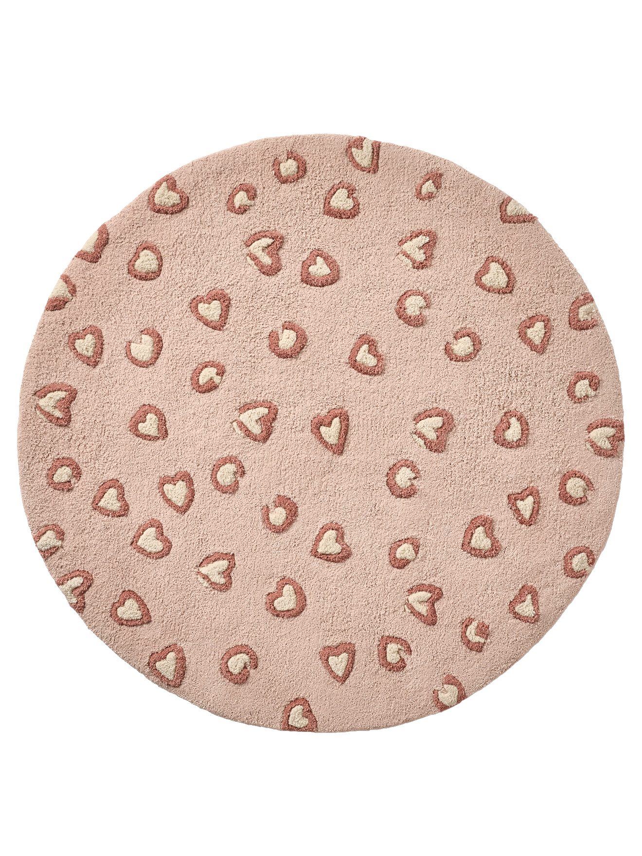 Tapis rond léopard LOVELY LÉO, VERTBAUDET